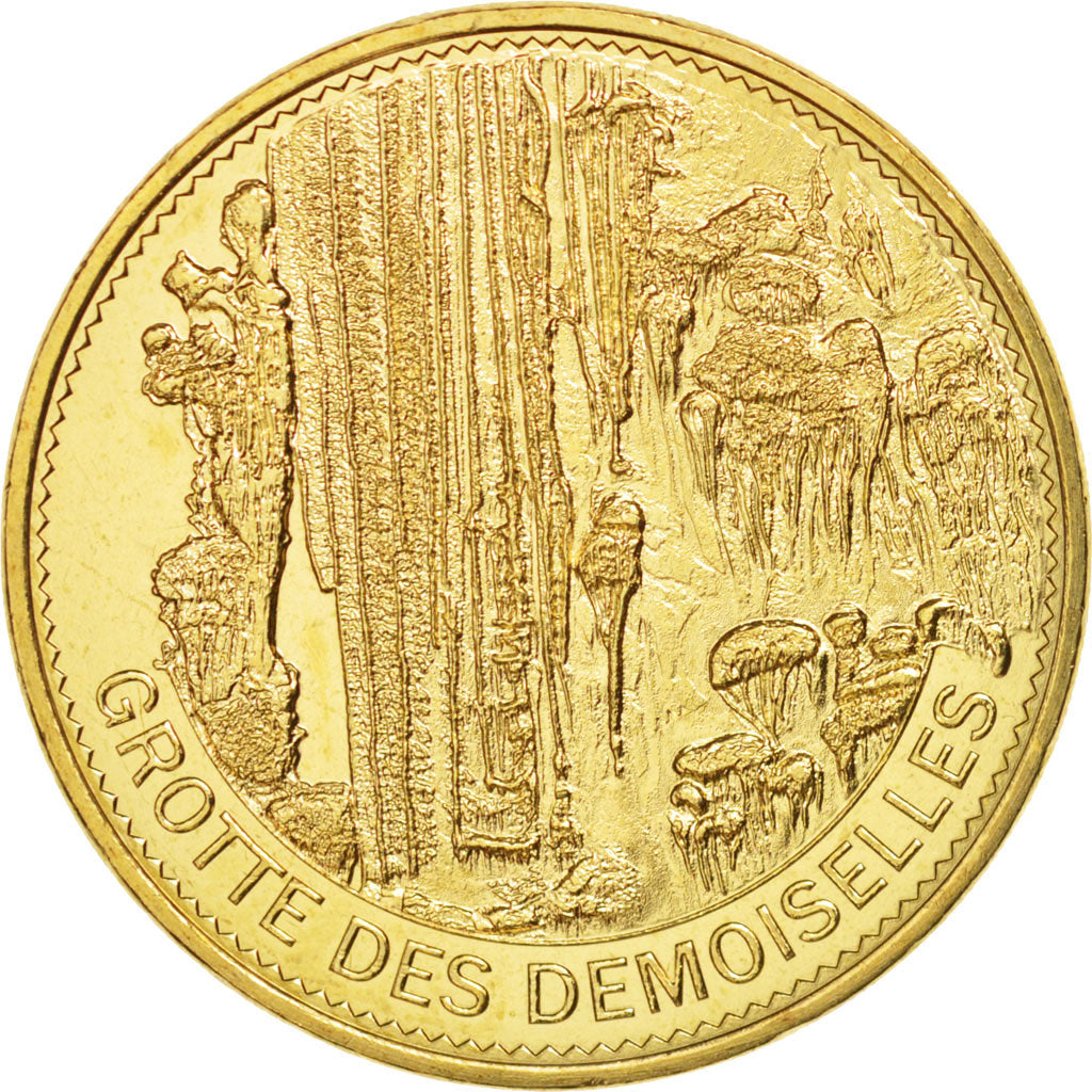 Frankrijk, Token, Tourist Token, 34/ Grotte des Demoiselles, 2015, Monnaie de
