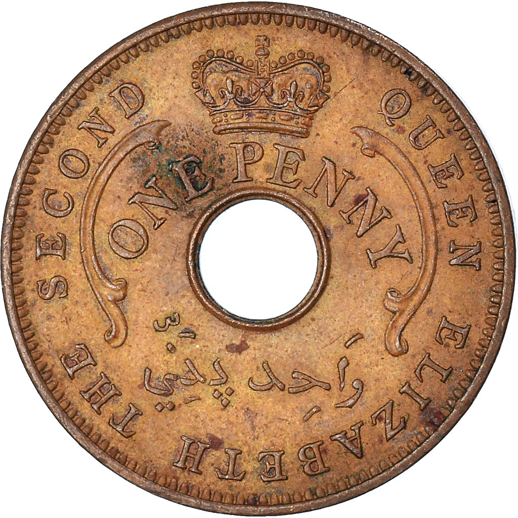 Coin, Nigeria, Penny, 1959