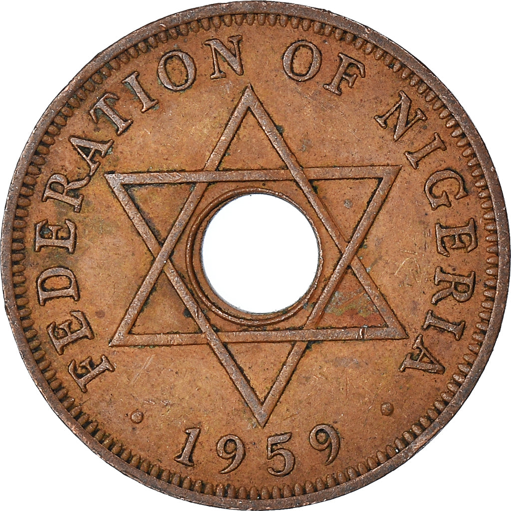 Moeda, Nigéria, Penny, 1959