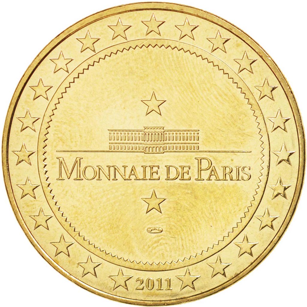 Frankreich, Tourist Token, 35/ Saint-Malo - Les Remparts, 2011, Monnaie de Paris