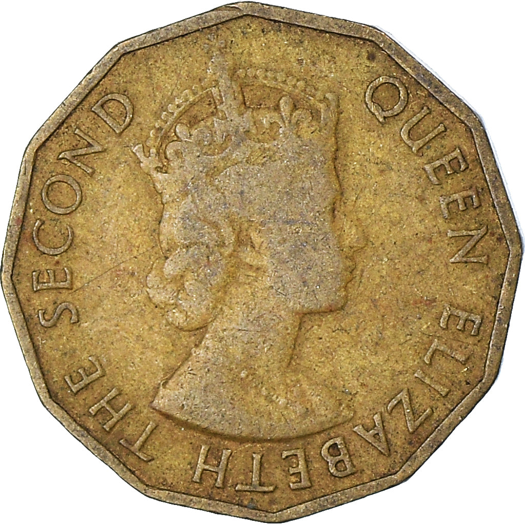 Münze, Nigeria, 3 Pence, 1959
