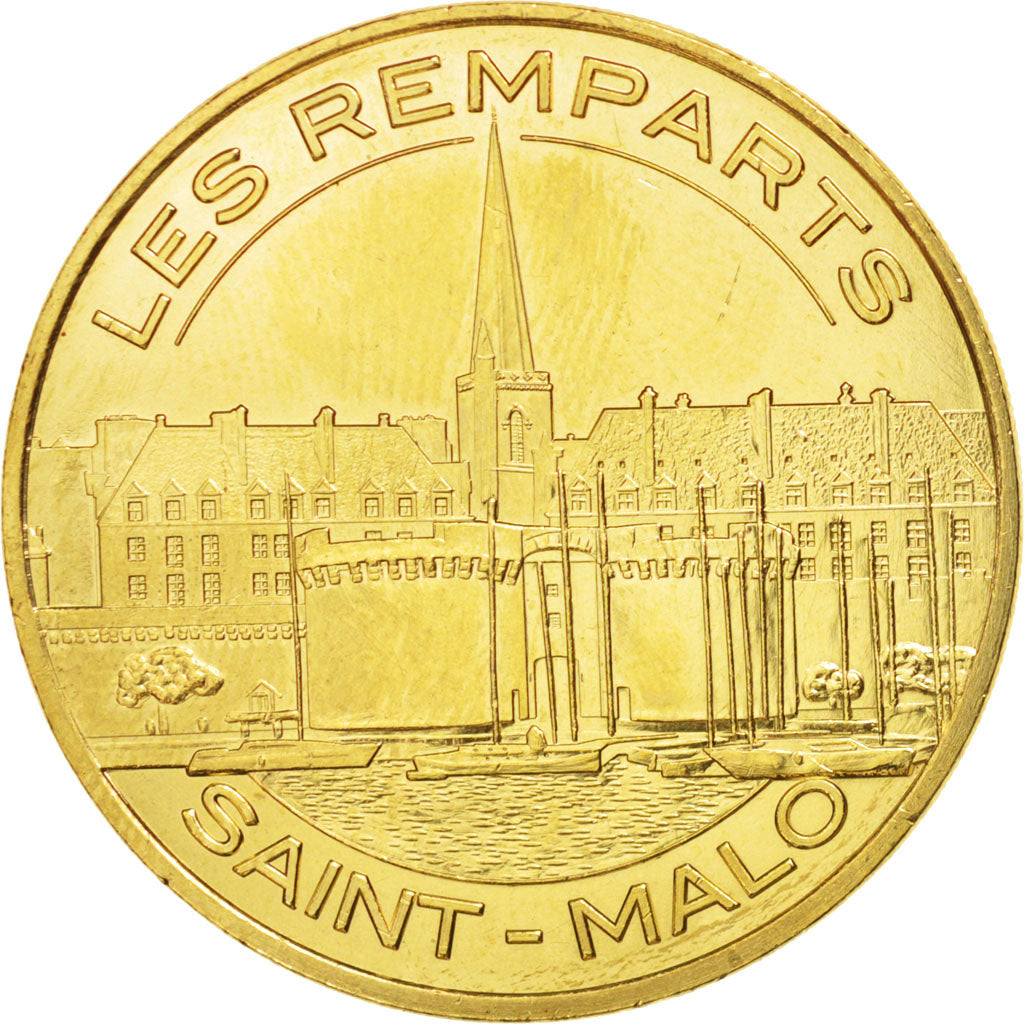 Francia, Token, Tourist Token, 35/ Saint-Malo - Les Remparts, 2014, Monnaie d...