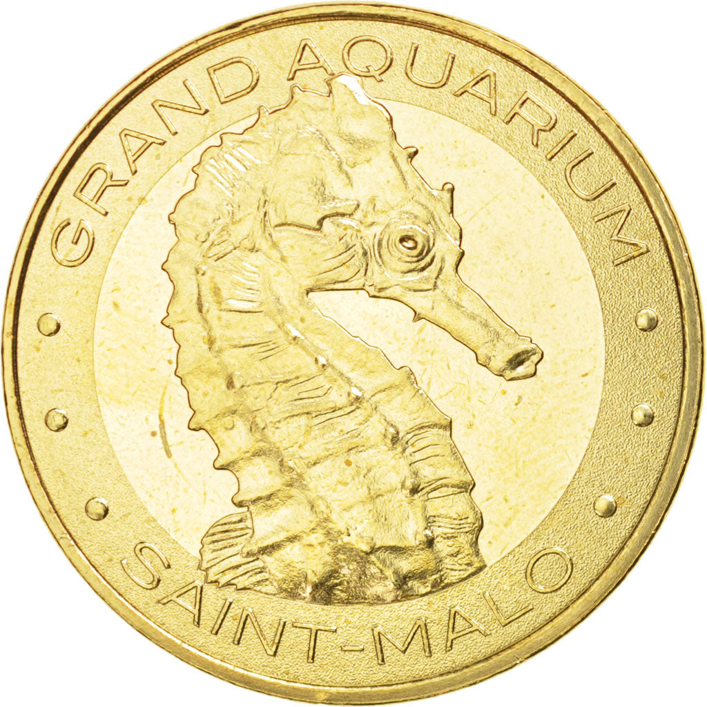 France, Tourist Token, 35/ Grand Aquarium - Saint-Malo, 2015, Monnaie de Paris