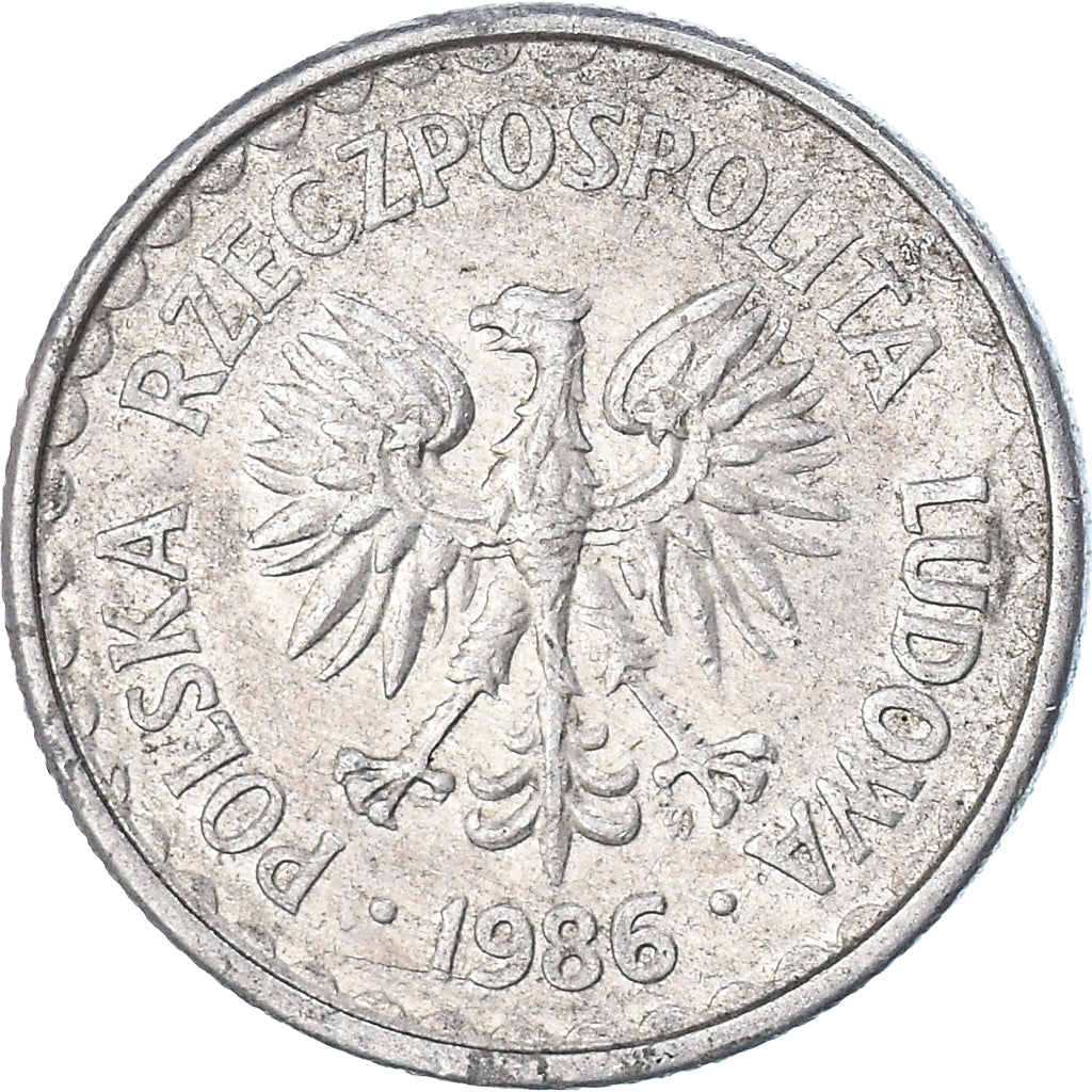 Moeda, Polónia, Zloty, 1986