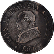 Moneta, Vaticano, Soldo, 1866