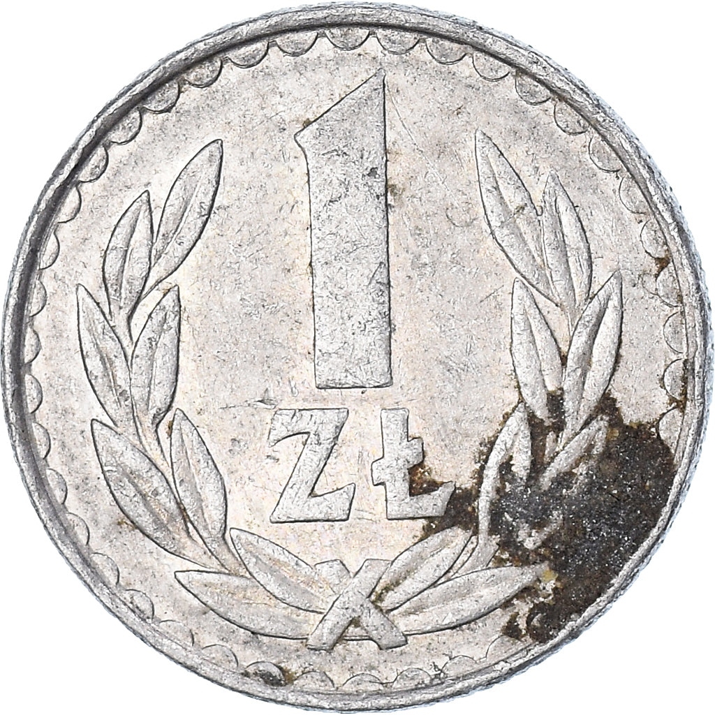 Coin, Poland, Zloty, 1982