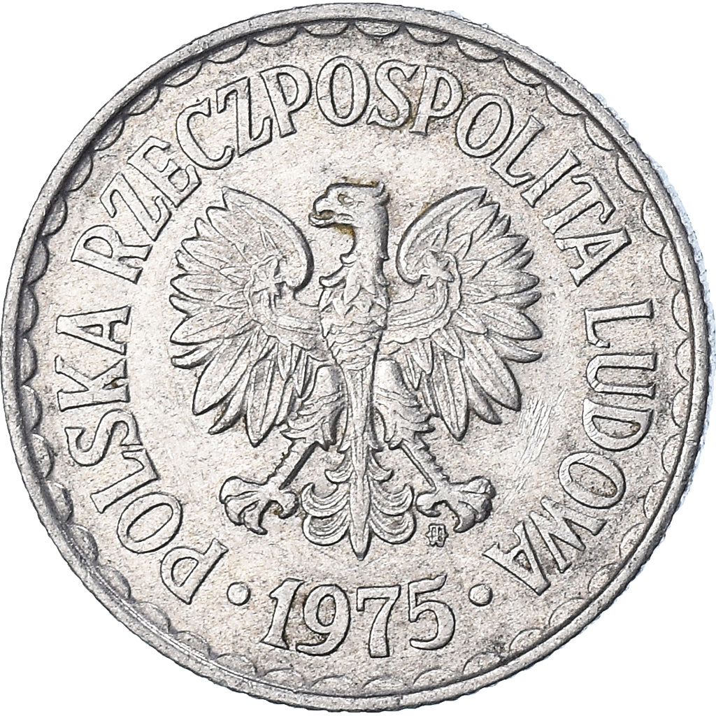 Münze, Polen, Zloty, 1975