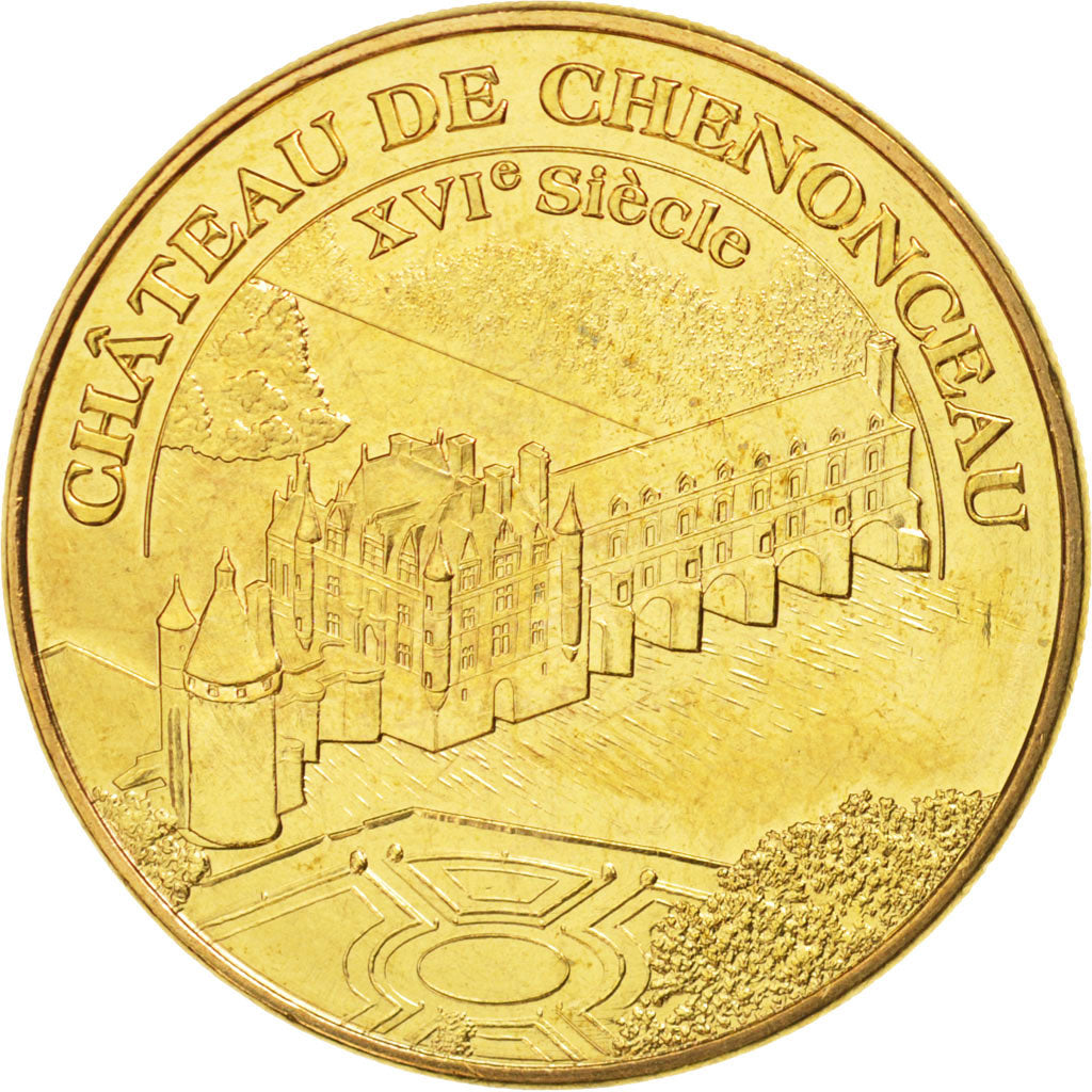 France, Token, Tourist Token, 37/ Château de Chenonceau, 2015, Monnaie de