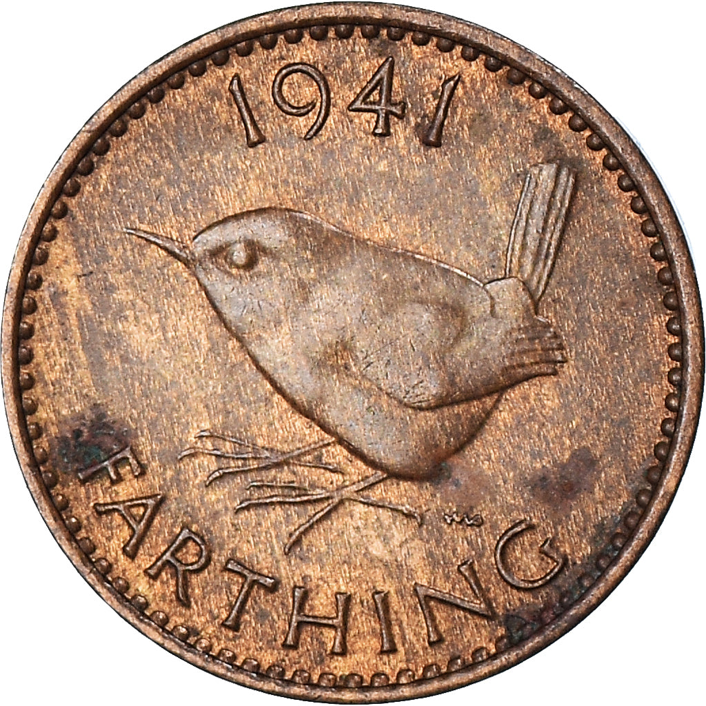 Monnaie, Grande-Bretagne, Farthing, 1941