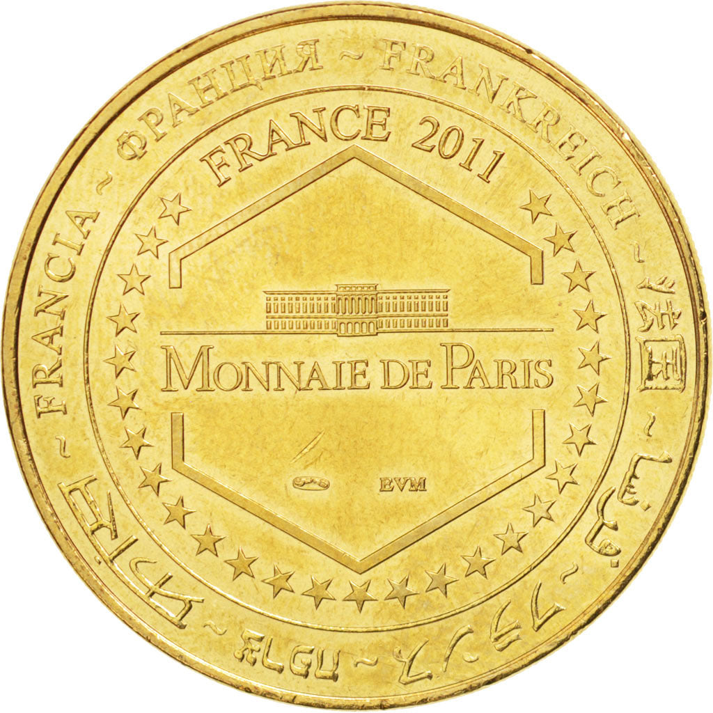 Frankreich, Token, Tourist Token, 37/ Château de Chenonceau, 2011, Monnaie de