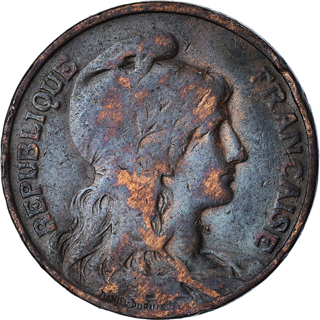 Moneta, Francja, 10 Centimes, 1907