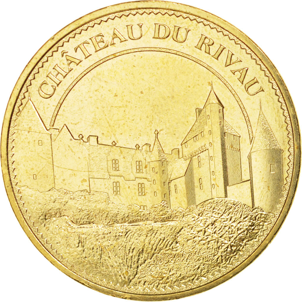 Francia, Token, Tourist Token, 37/ Château du Rivau, 2015, Monnaie de Paris