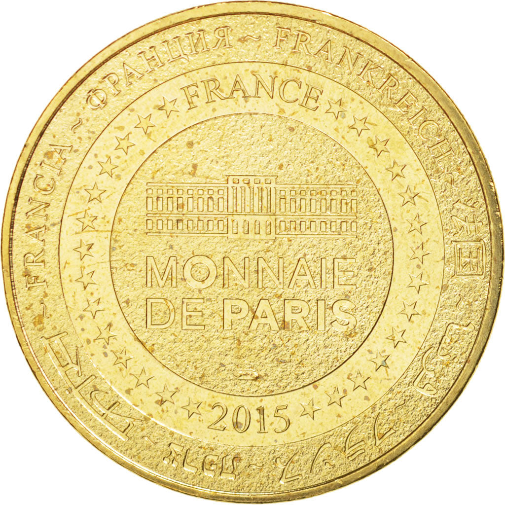 Francia, Token, Tourist Token, 37/ Château du Rivau, 2015, Monnaie de Paris