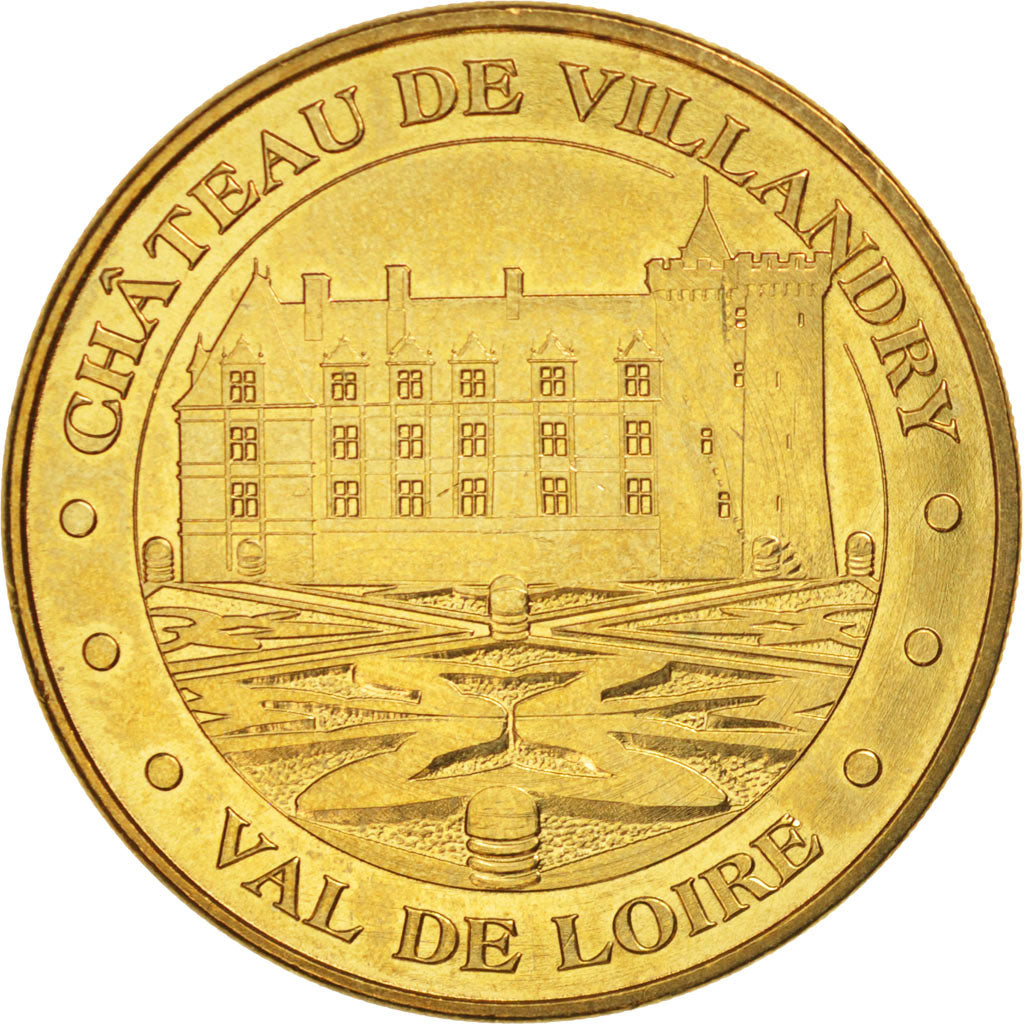 France, Token, Tourist Token, 37/ Château de Villandry, 2013, Monnaie de Paris