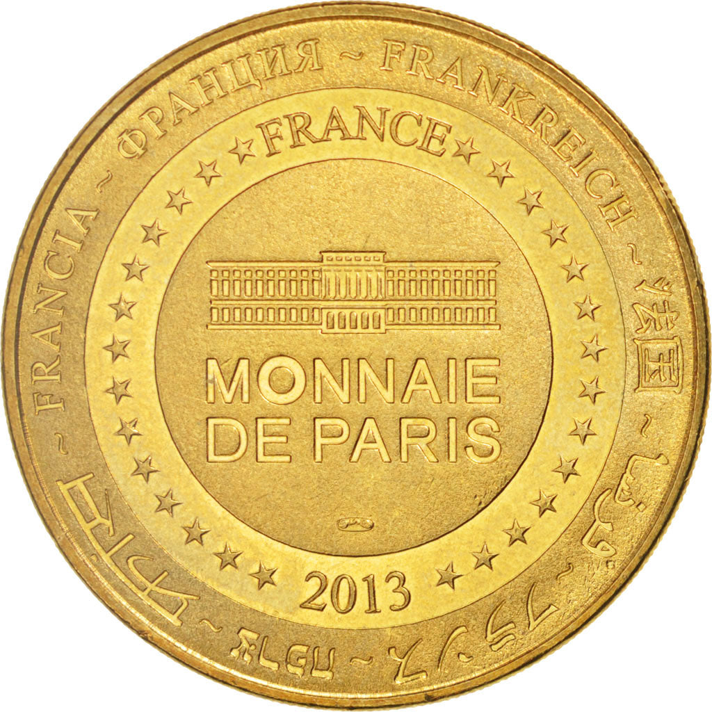 France, Token, Tourist Token, 37/ Château de Villandry, 2013, Monnaie de Paris