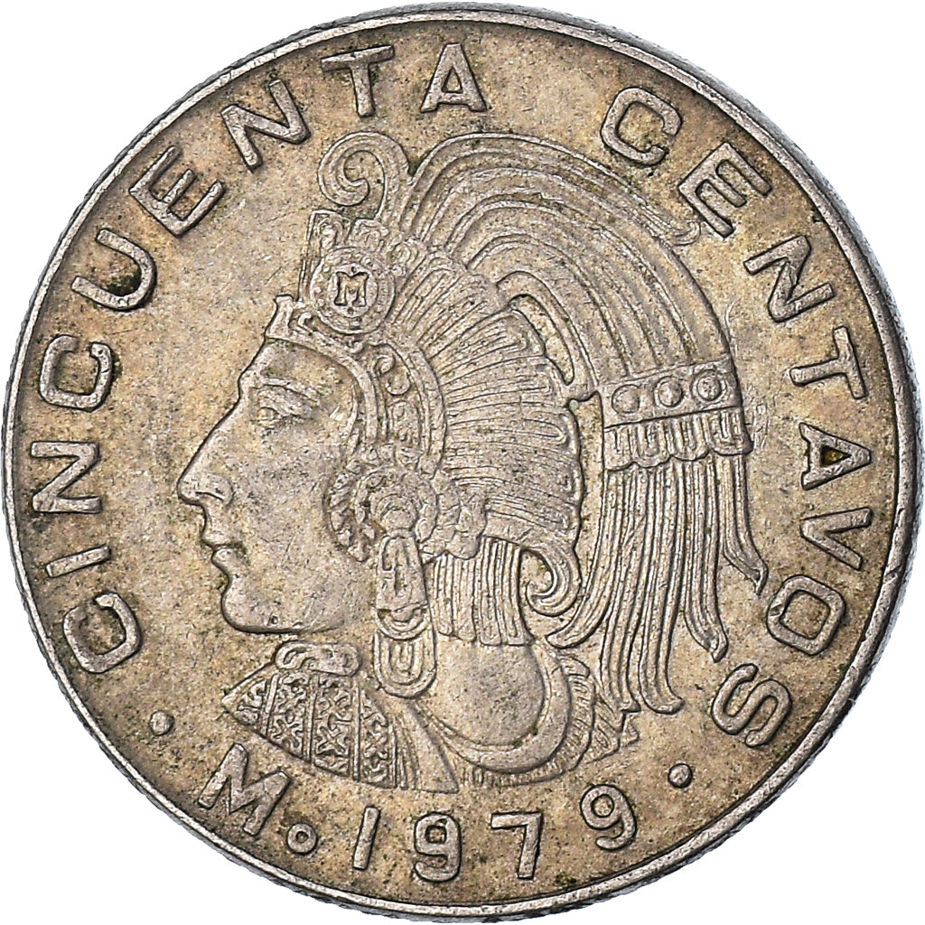 Moneta, Messico, 50 Centavos, 1979