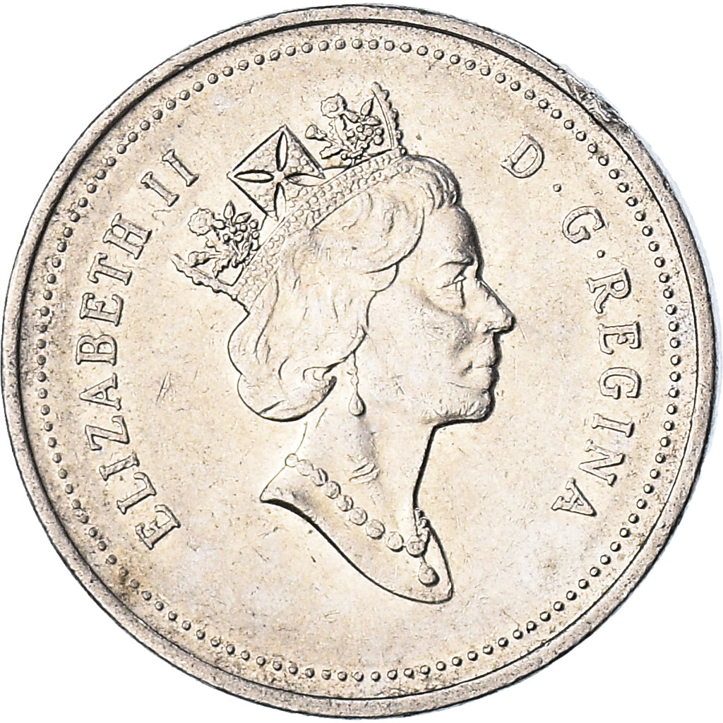 Moneda, Canadá, 5 Cents, 1995