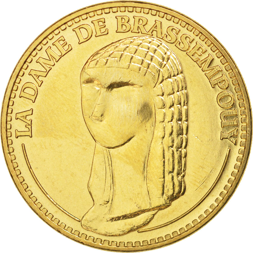 France, Tourist Token, 40/ La Dame de Brassempouy, 2013, Monnaie de Paris