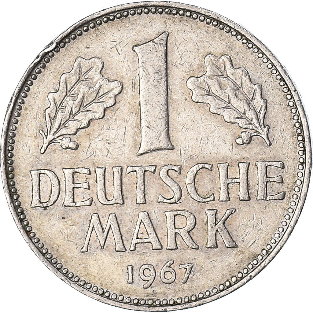 Münze, Bundesrepublik Deutschland, Mark, 1967