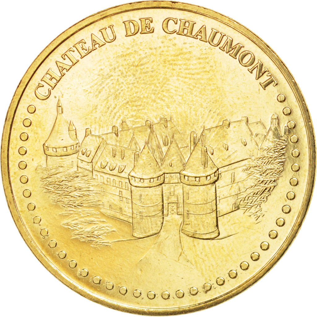 France, Jeton, Tourist Token, 41/ Château de Chaumont, 2012, Monnaie de Paris