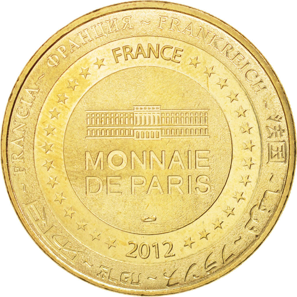 France, Jeton, Tourist Token, 41/ Château de Chaumont, 2012, Monnaie de Paris