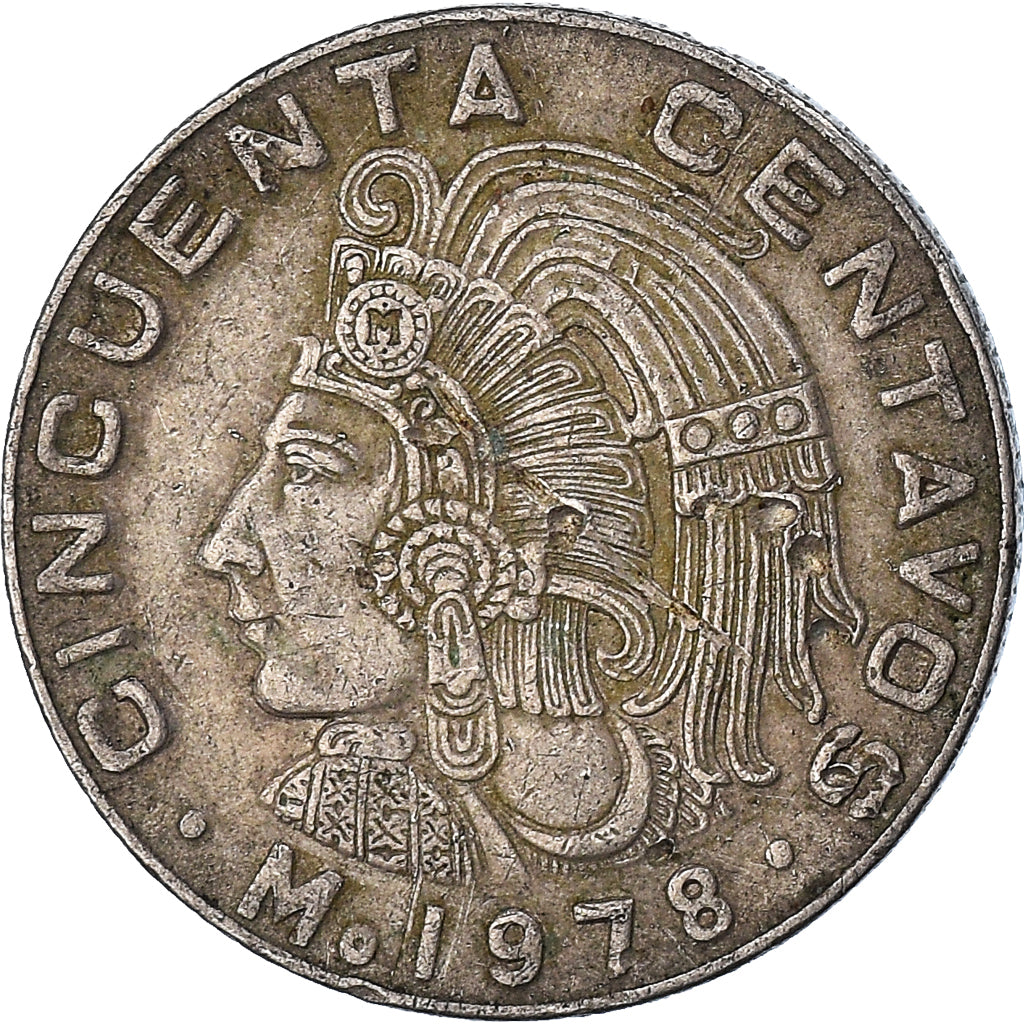 Moneta, Messico, 50 Centavos, 1978
