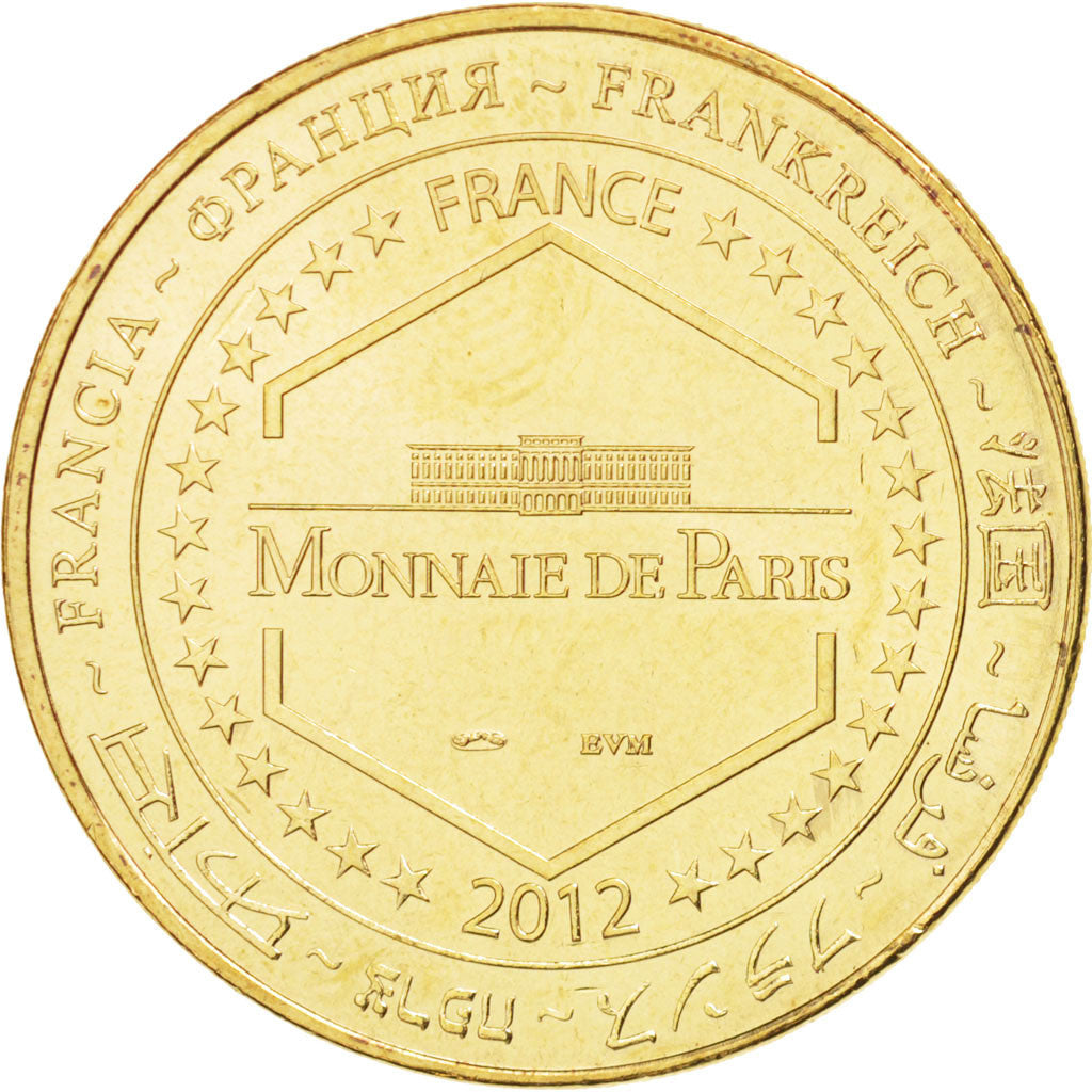 France, Jeton, Tourist Token, 43/ Saint-Michel d'Aiguilhe - Chapelle, 2012