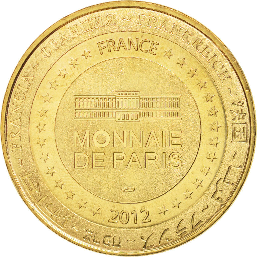 France, Jeton, Tourist Token, 43/ Château Lafayette - Chavaniac, 2012, Monnaie
