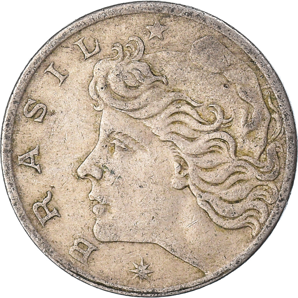 Coin, Brazil, 20 Centavos, 1970