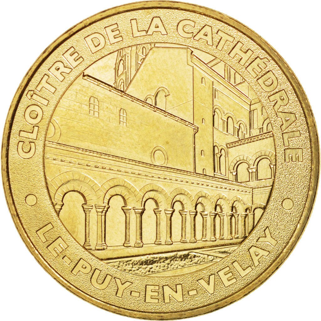 Frankreich, Token, Tourist Token, 43/ Cloître Cathédrale - Puy-en-Velay, 2012
