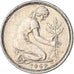 Moneta, GERMANIA - REPUBBLICA FEDERALE, 50 Pfennig, 1969