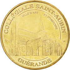 France, Jeton, Tourist Token, 44/ Collégiale Saint-Aubin - Guérande, 2012
