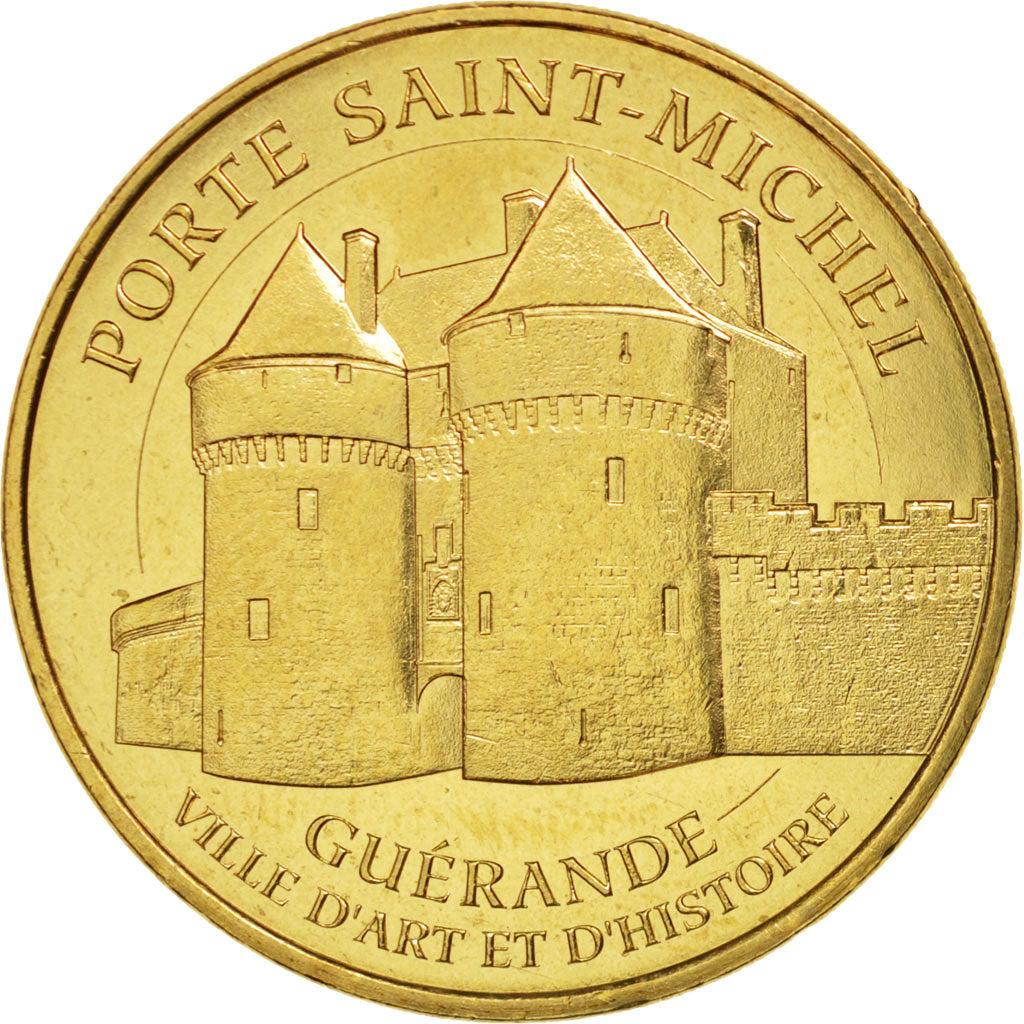 France, Tourist Token, 44/ Porte Saint-Michel - Guérande, 2014, Monnaie de Paris
