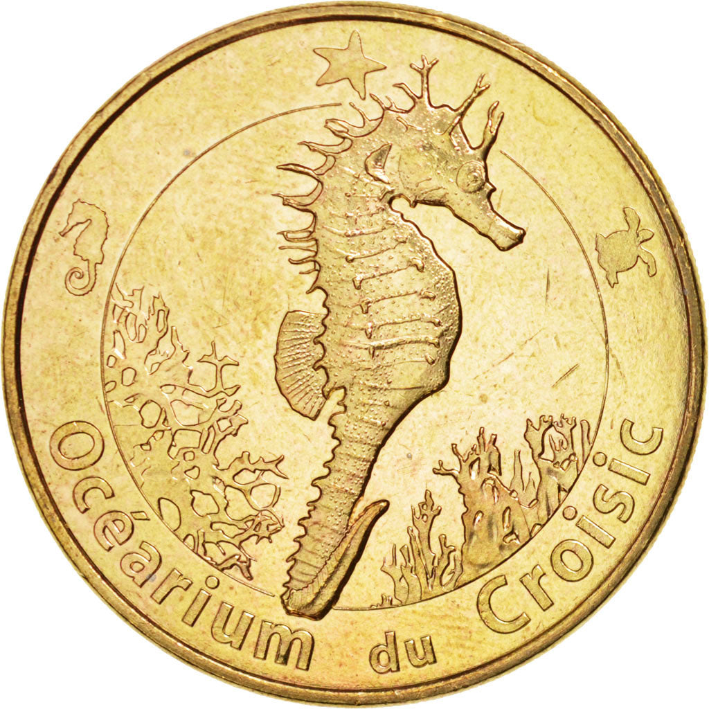 France, Tourist Token, 44/ Océarium du Croisic - Hippocampe, 2015, MDP
