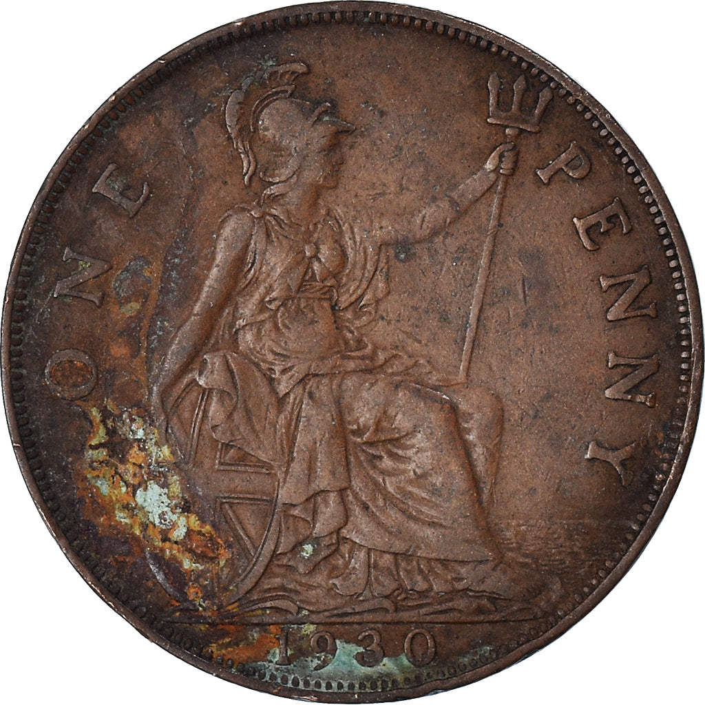 Münze, Großbritannien, Penny, 1930