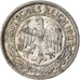 Moneda, ALEMANIA - REPÚBLICA DE WEIMAR, 50 Reichspfennig, 1927