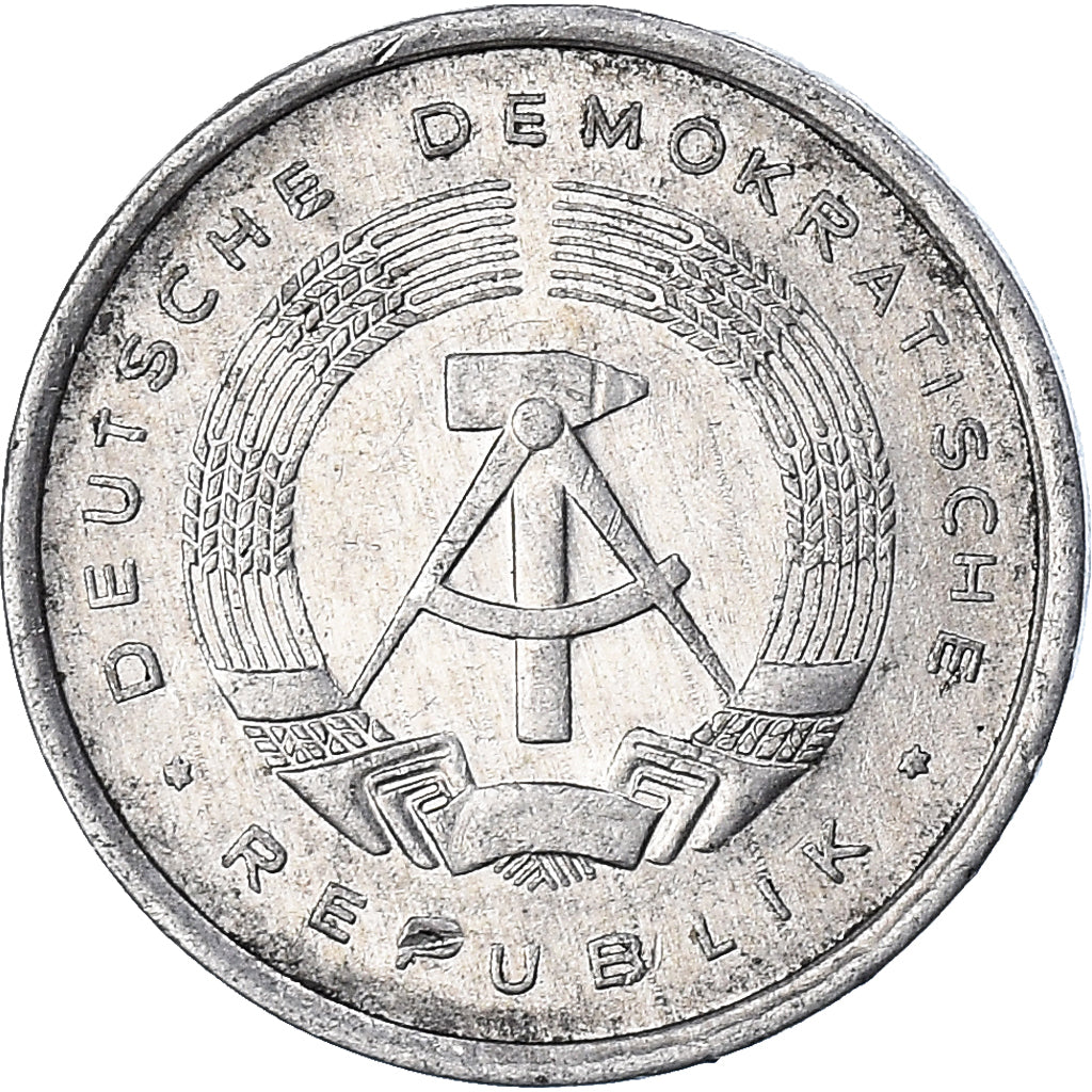 Moneda, REPÚBLICA DEMOCRÁTICA ALEMANA, 5 Pfennig, 1979