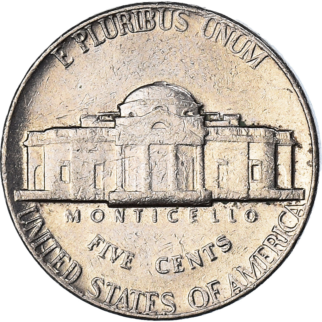 Monnaie, États-Unis, 5 Cents, 1974