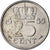 Moneda, Países Bajos, 25 Cents, 1955