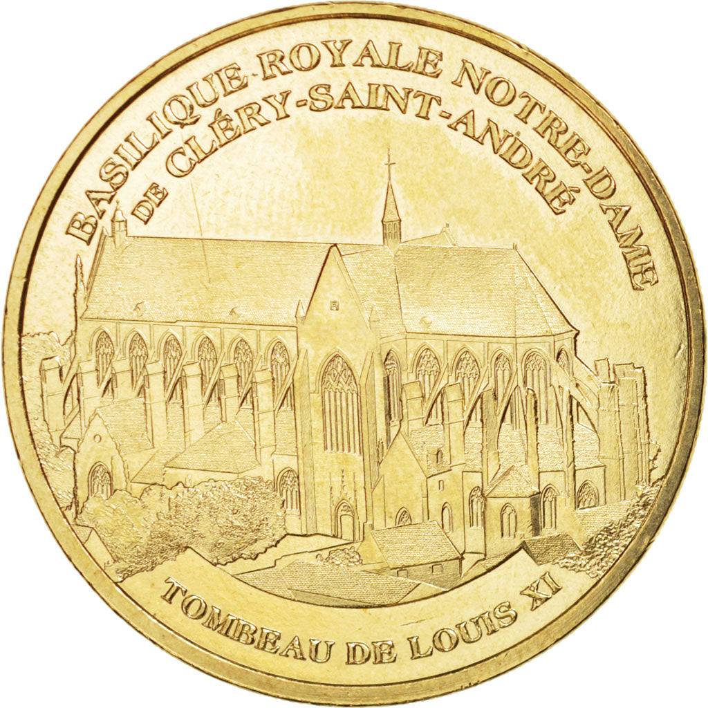 France, Tourist Token, 45/ Basilique Notre-Dame - Cléry-Saint-André, 2011, MDP
