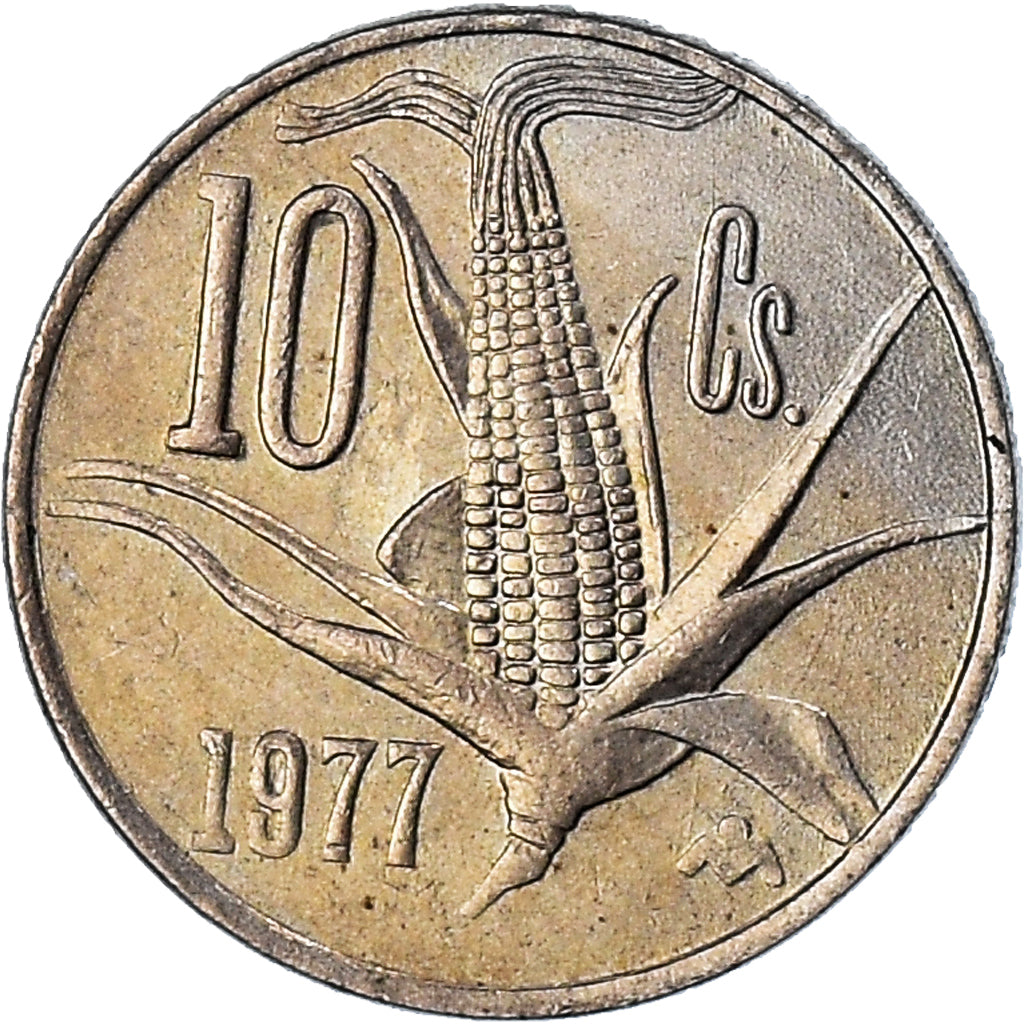 Moneta, Messico, 10 Centavos, 1977