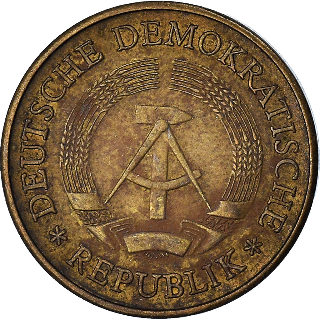 Moeda, ALEMANHA - REPÚBLICA DEMOCRÁTICA, 20 Pfennig, 1983