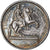 Francia, medaglia, Quinaire, Louis XVIII, History, 1822, Caqué, SPL, Argento