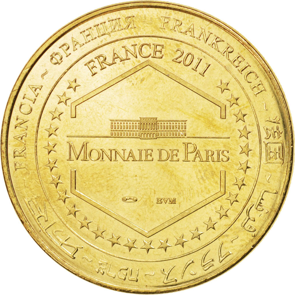 France, Token, Tourist Token, 46/ Grottes de Presque, 2011, Monnaie de Paris