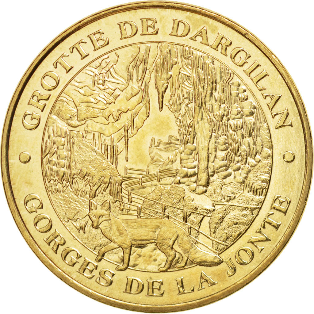 France, Token, Tourist Token, 48/ Grotte de Dargilan, 2011, Monnaie de Paris