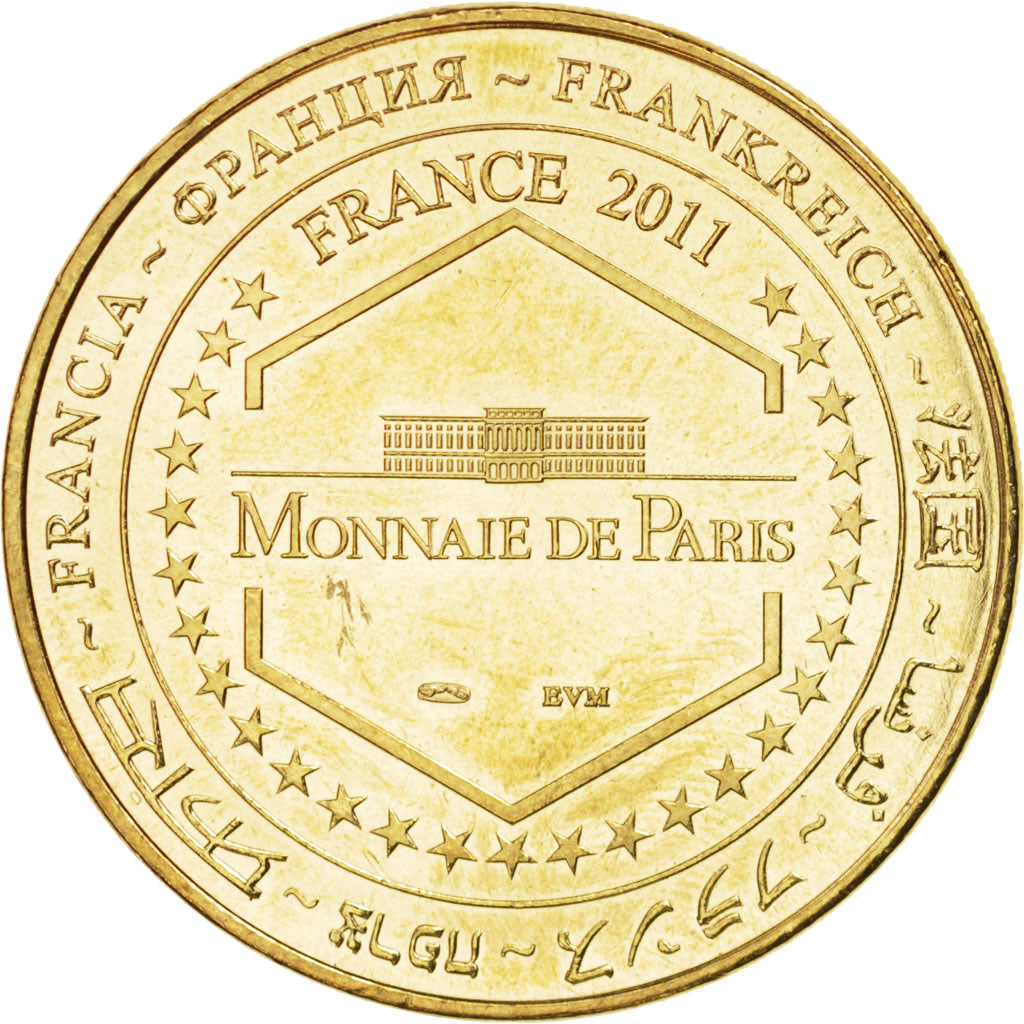 France, Token, Tourist Token, 48/ Grotte de Dargilan, 2011, Monnaie de Paris