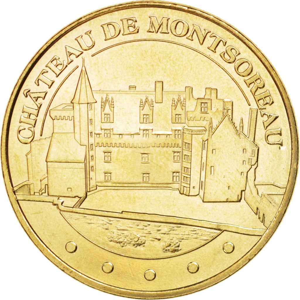 Francia, Token, Tourist Token, 49/ Château de Montsoreau, 2011, Monnaie de