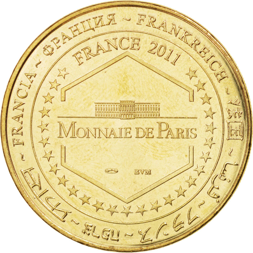 Francia, Token, Tourist Token, 49/ Château de Montsoreau, 2011, Monnaie de