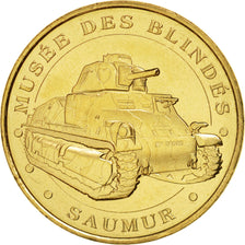 France, Jeton, Tourist Token, 49/ Musée des Blindés - Somua S35, 2014, Monnaie