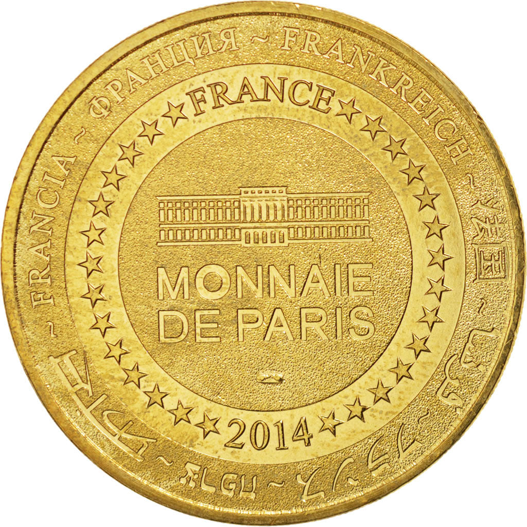 France, Jeton, Tourist Token, 49/ Musée des Blindés - Somua S35, 2014, Monnaie
